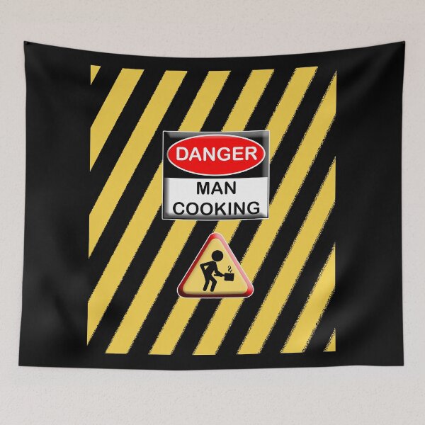 Item preview, Danger Man Cooking designed and sold by monica-mirt.