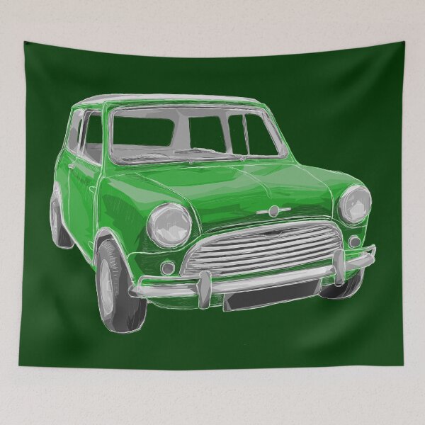 Item preview, Classic Mini Chalk Green designed and sold by jdm1981.