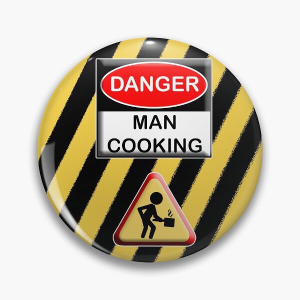 Item preview, Danger Man Cooking designed and sold by monica-mirt.