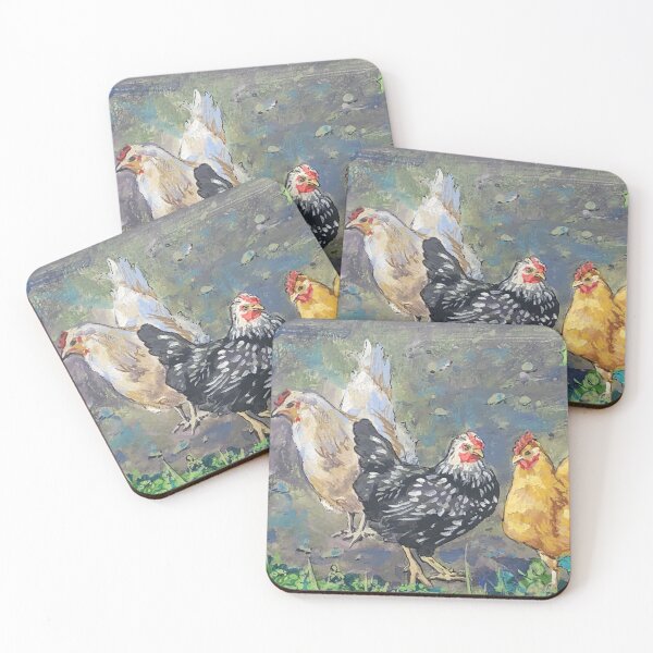 Birds of a Feather Coasters (Set of 4)