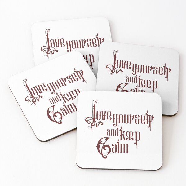 Item preview, Love yourself and keep calm 6 designed and sold by Mandala & More.
