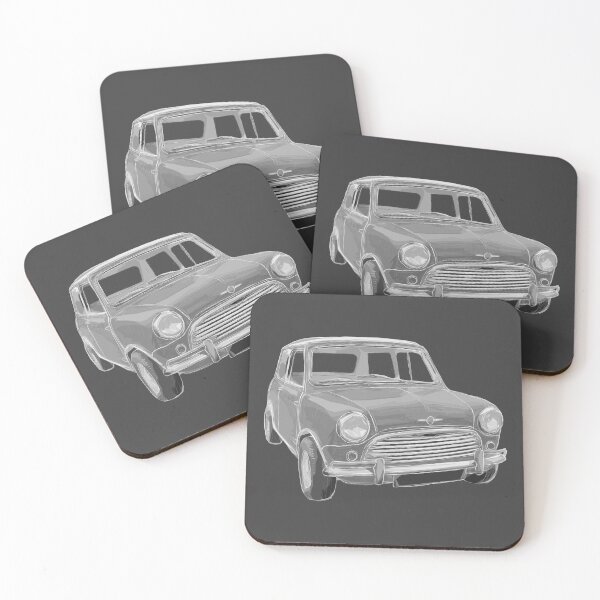 Item preview, Classic Mini Chalk Grey designed and sold by jdm1981.