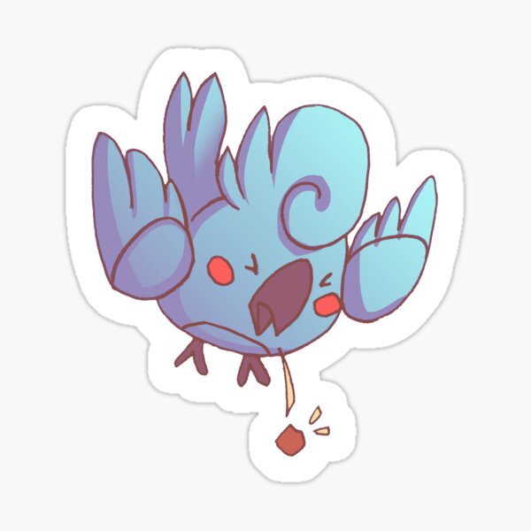 Rude Cockatiel Bird 3 - PLEH! Sticker