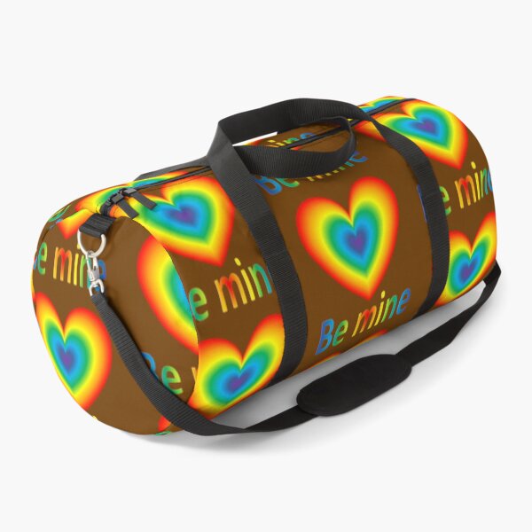 Item preview, Be mine, shining rainbow heart designed and sold by helenkaiy.
