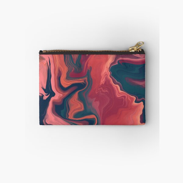 Item preview, ABSTRACT 8-green, orange, red designed and sold by BEATRIZ ABAITUA.