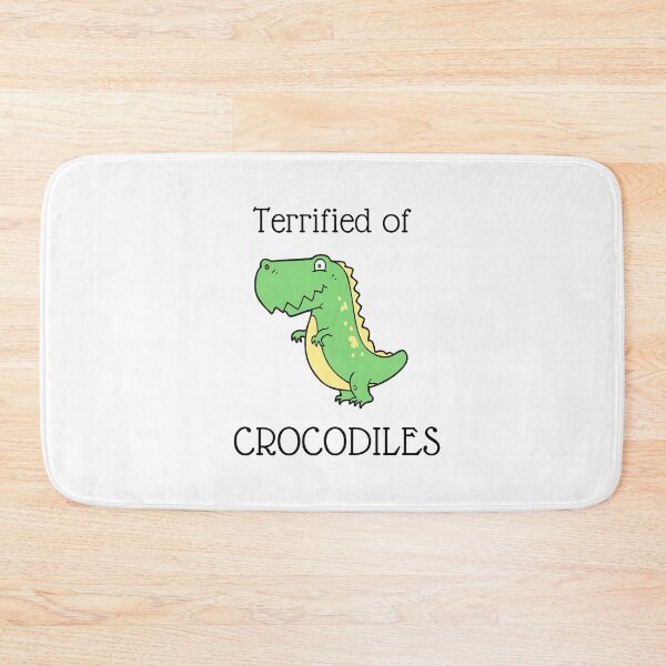 Item preview, Terrified of crocodiles designed and sold by Boricson.