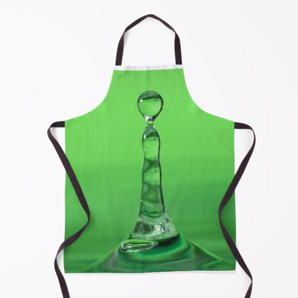 Item preview, Water Drop Splash on a bright Green Background designed and sold by dvlcom.