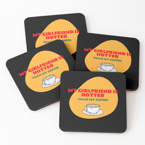 Item preview, My Girlfriend Is Hotter Than My Coffee - Best Boyfriend Gag Gifts designed and sold by SocialStreet.