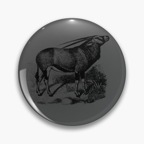 Item preview, Oryx, Wild Life animal Illustration designed and sold by AmazingEcraft.