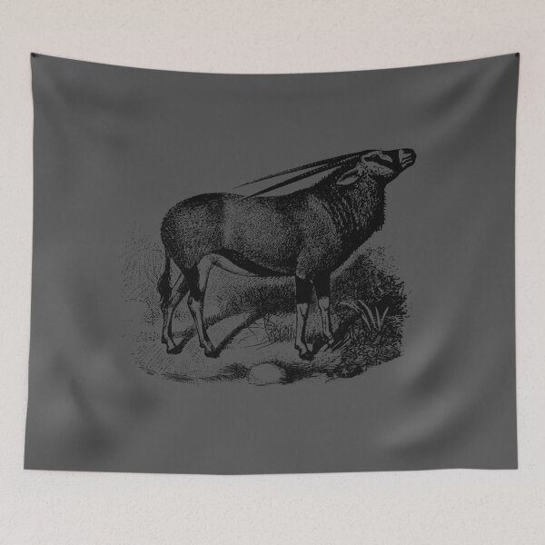 Item preview, Oryx, Wild Life animal Illustration designed and sold by AmazingEcraft.