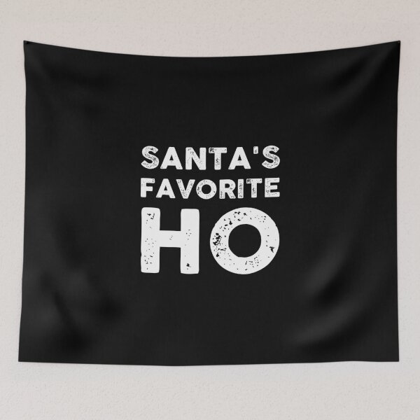 Item preview, SANTA'S FAVORITE HO designed and sold by GoldenDov.