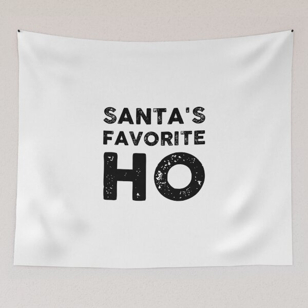 Item preview, SANTA'S FAVORITE HO designed and sold by GoldenDov.