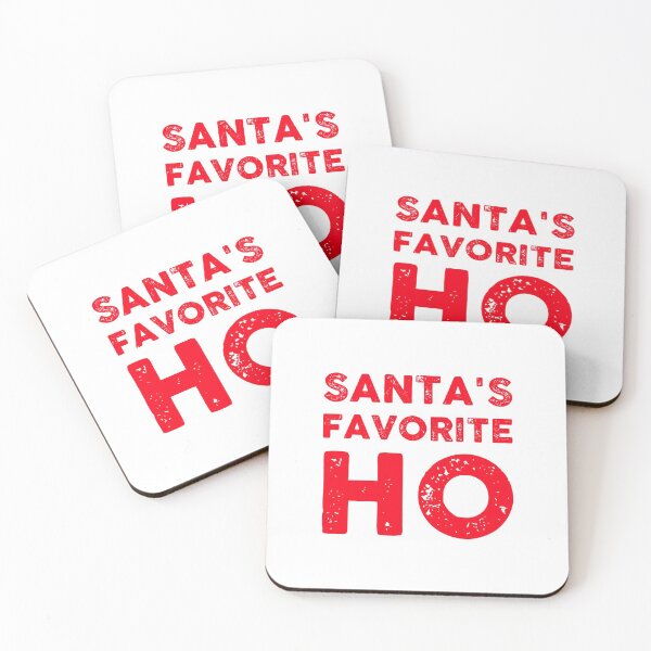 Item preview, SANTA'S FAVORITE HO designed and sold by GoldenDov.