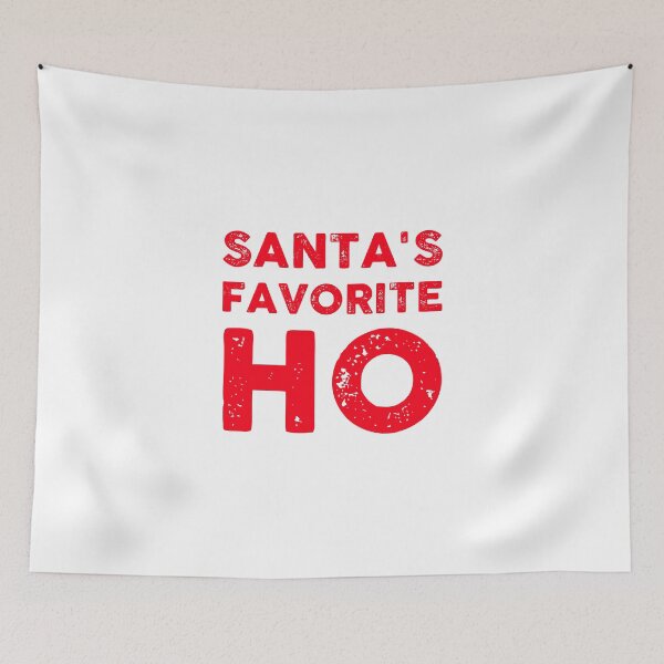 Item preview, SANTA'S FAVORITE HO designed and sold by GoldenDov.