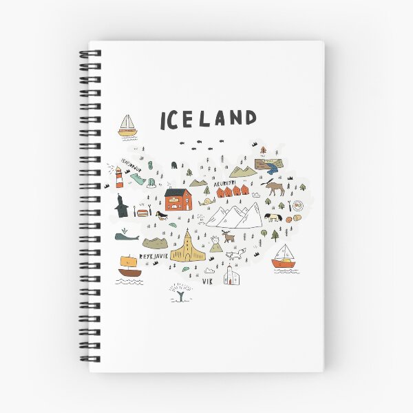 Item preview, map of Iceland designed and sold by ashiya-pixel.