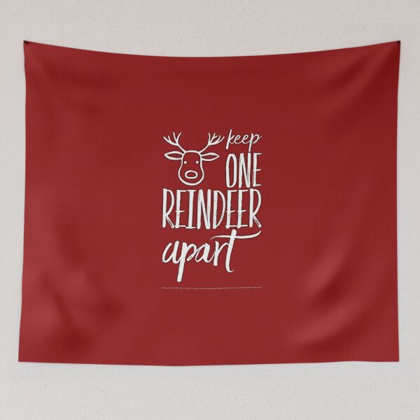 Item preview, Keep One Reindeer Apart designed and sold by Cubiches.