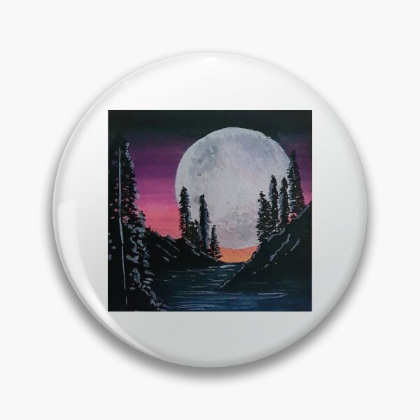 Item preview, Aesthetic moonscape designed and sold by OneFineArtist.