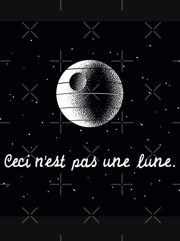 Thumbnail 7 of 7, Essential T-Shirt, This Is Not A Moon | Ceci n'est pas une lune designed and sold by Fordepp.