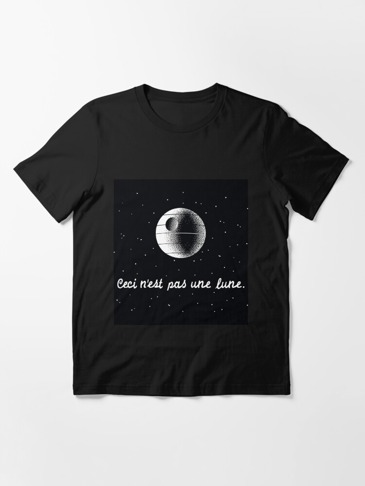 Thumbnail 3 of 7, Essential T-Shirt, This Is Not A Moon | Ceci n'est pas une lune designed and sold by Fordepp.