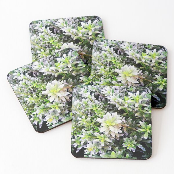 Item preview, Frosted Green Leaves designed and sold by ChibiKolossus.