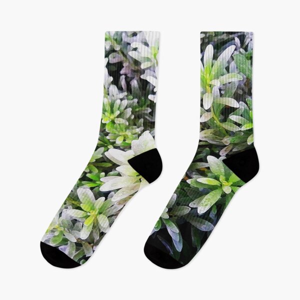 Item preview, Frosted Green Leaves designed and sold by ChibiKolossus.