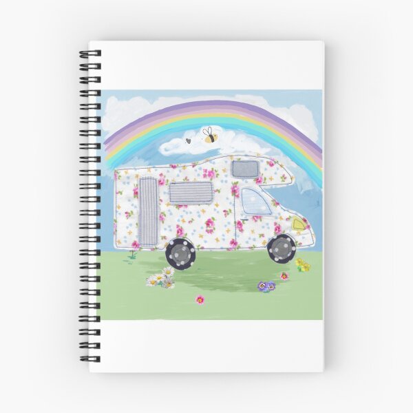 Item preview, Floral Pride RV motor home rainbow  designed and sold by Leatextileart.