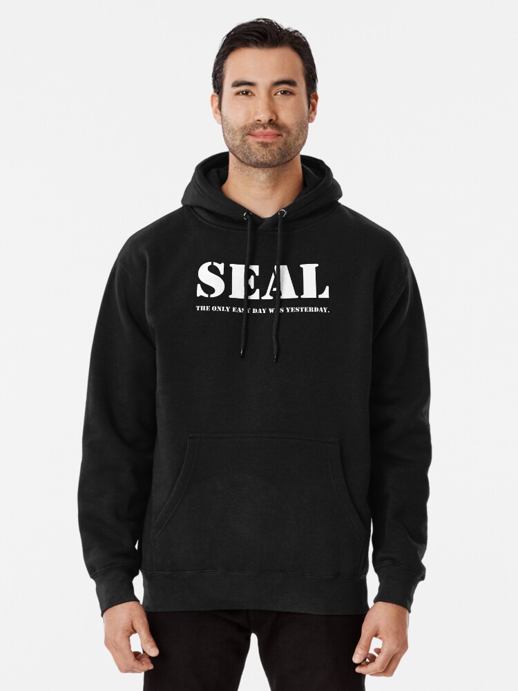 Navy 2024 seal hoodie