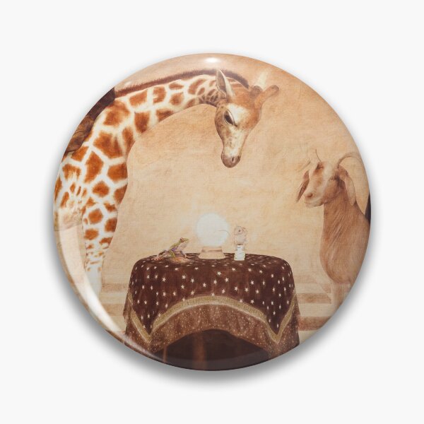 Item preview, The Reading. Animals at a tarot reading table designed and sold by Samantha Wells.