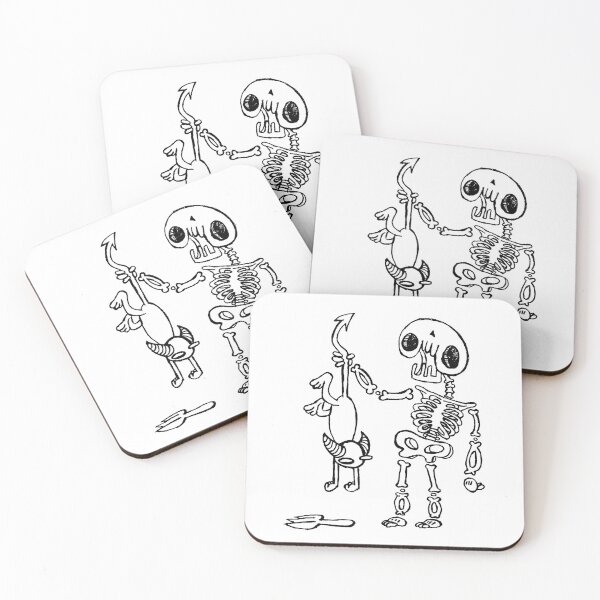 Item preview, SKELETON GOTCHA! designed and sold by JuicySchinken.