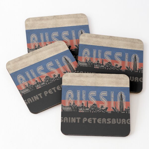 Item preview, saint petersburg skyline flag designed and sold by BekimART2.