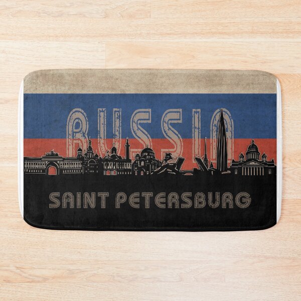 Item preview, saint petersburg skyline flag designed and sold by BekimART2.