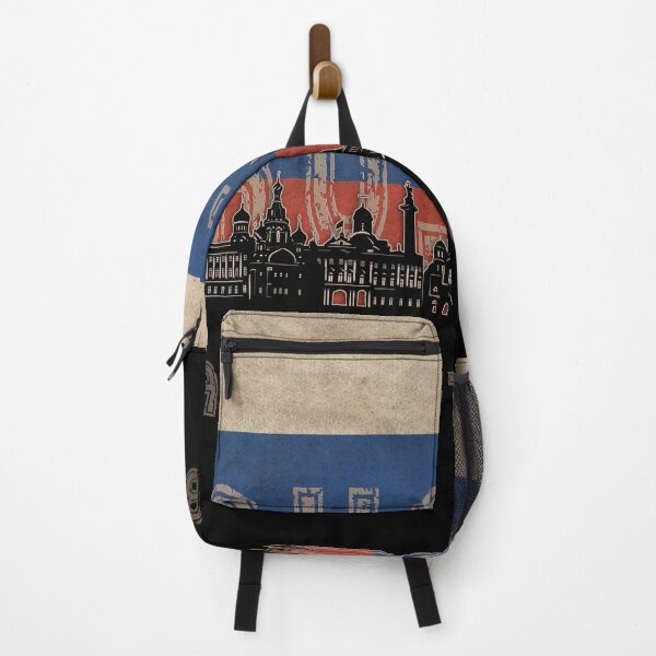 Item preview, saint petersburg skyline flag designed and sold by BekimART2.