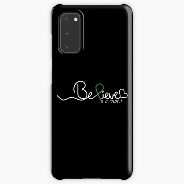 Believe- Depression Awareness Gifts for Women Depression Support Ribbon Samsung Galaxy Snap Case