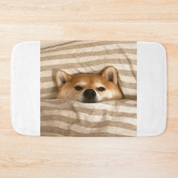 Item preview, lazy shiba in bed designed and sold by ParamedicDesign.