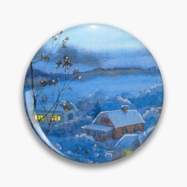 Item preview, Wintery Town designed and sold by Mirabile.