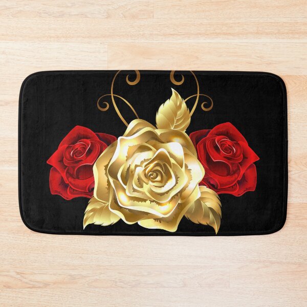 Item preview, Gold & Red Roses designed and sold by Borislav Shekerdzhiyski.