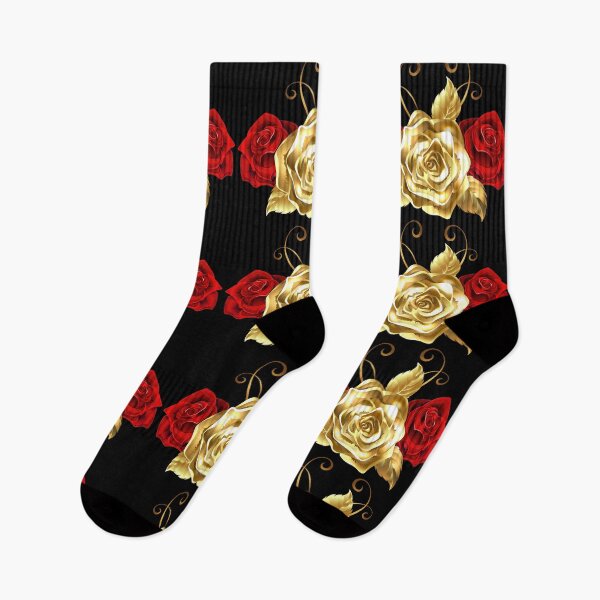 Item preview, Gold & Red Roses designed and sold by Borislav Shekerdzhiyski.