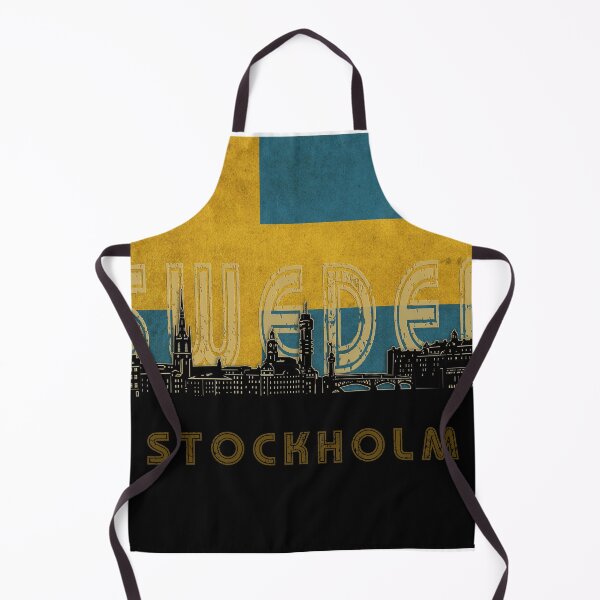 Item preview, stockholm skyline flag designed and sold by BekimART2.
