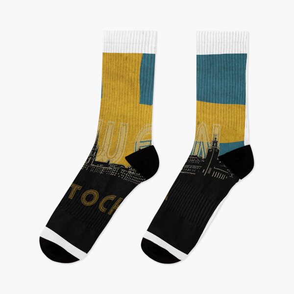 Item preview, stockholm skyline flag designed and sold by BekimART2.