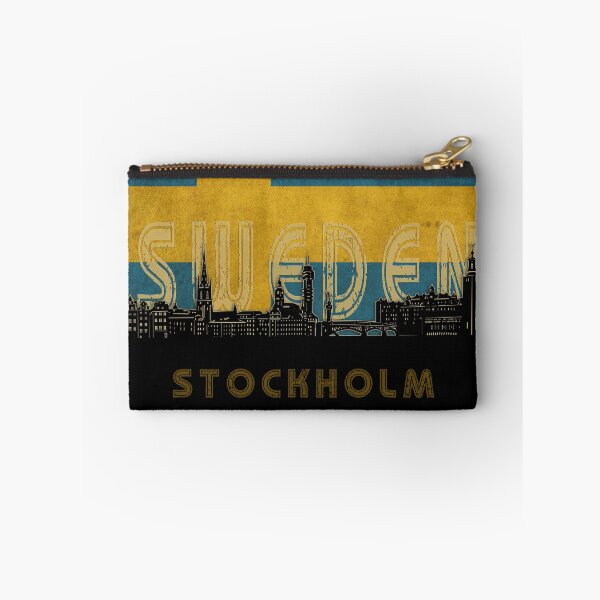 Item preview, stockholm skyline flag designed and sold by BekimART2.