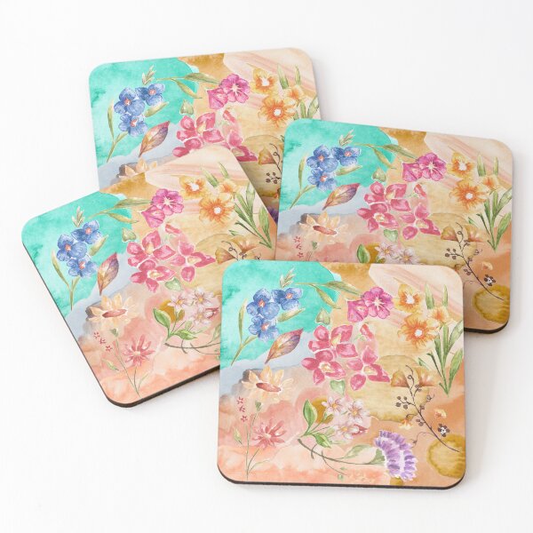Item preview, Watercolor Floral Patterns designed and sold by casualism.