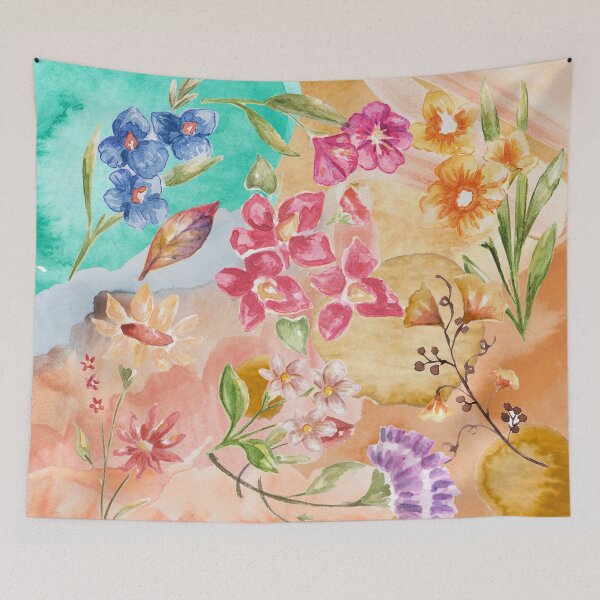 Item preview, Watercolor Floral Patterns designed and sold by casualism.