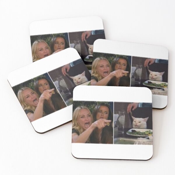 Item preview, Woman yells at cat meme designed and sold by WEShop23.