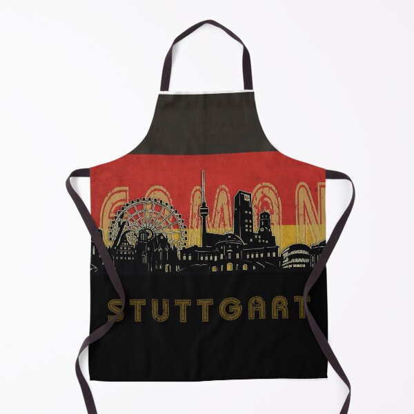 Item preview, stuttgart skyline flag designed and sold by BekimART2.