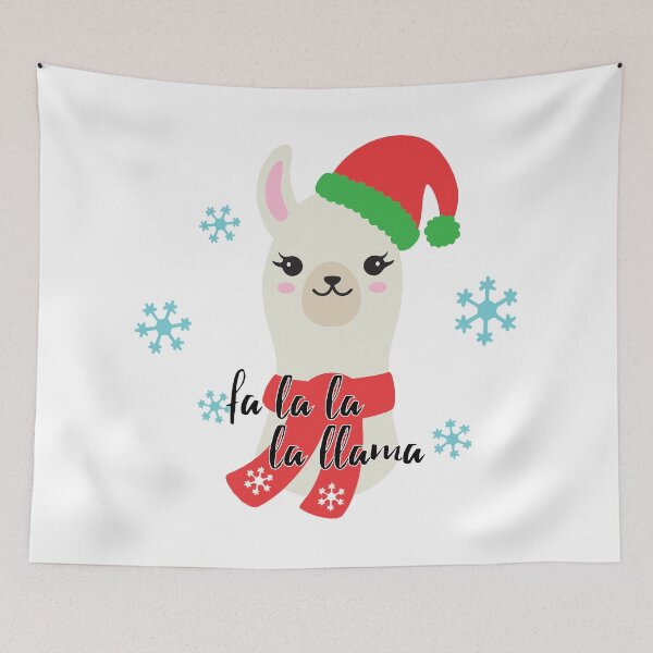 Item preview, Fa La La Llama Christmas designed and sold by Creativenetic.