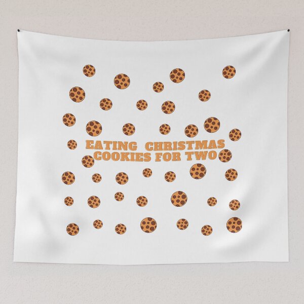 Item preview, Eating Christmas cookies for two designed and sold by AnahisRose.