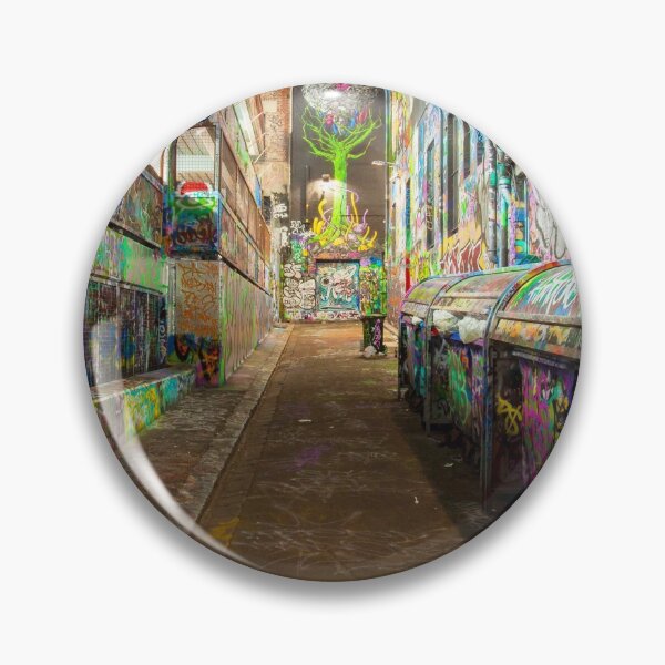 Aperçu de l'œuvre Grafitti Lane créée et vendue par Michael Bates.