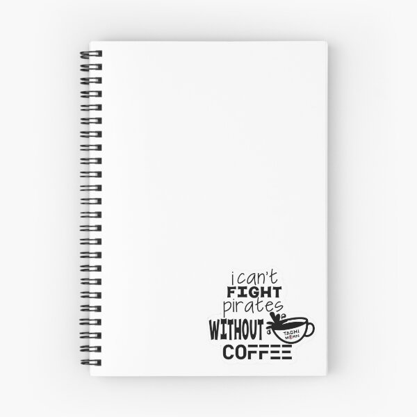 Item preview, Can't fight pirates without coffee designed and sold by Caridad Cloud.