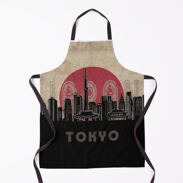 Item preview, tokyo skyline flag designed and sold by BekimART2.