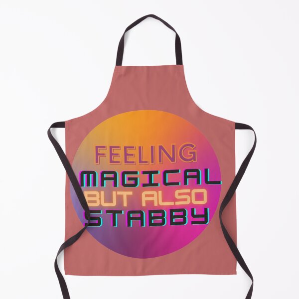 Item preview,  Feeling magical but also stabby designed and sold by toufik benloulou.